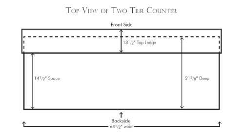 Two Tier Counter 