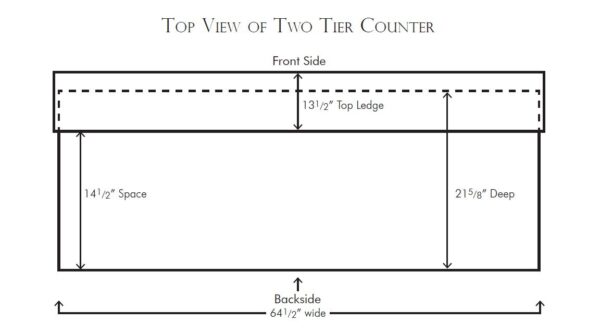 Two Tier Counter