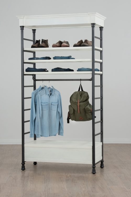 Shelf w/ Hanging Bar