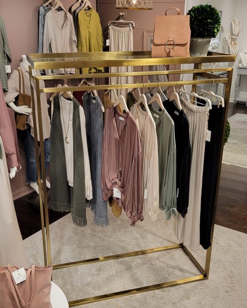 Double Sided Apparel Rack