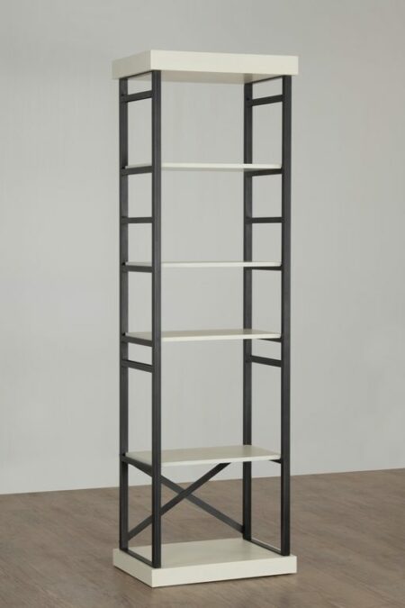 4337-DW Single Etagere with 4 Adjustable Shelves
