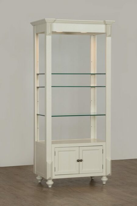 2111A-AW Small Etagere with Storage